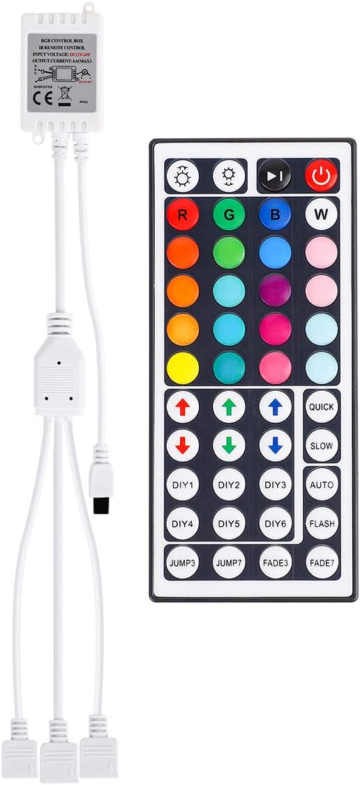RGB Metal LED Strip Light — 3 Ports