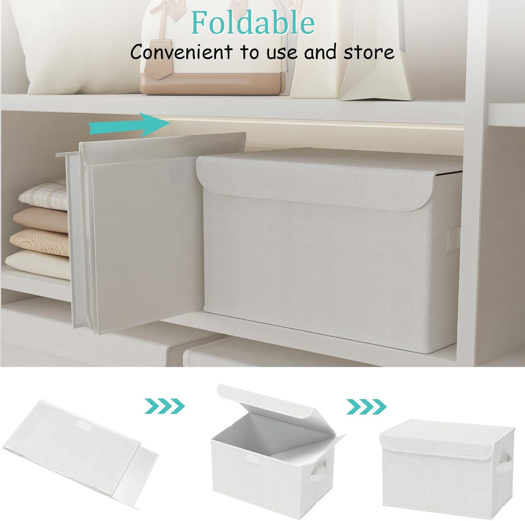 Beige Storage Bin — 2x7 - View 5