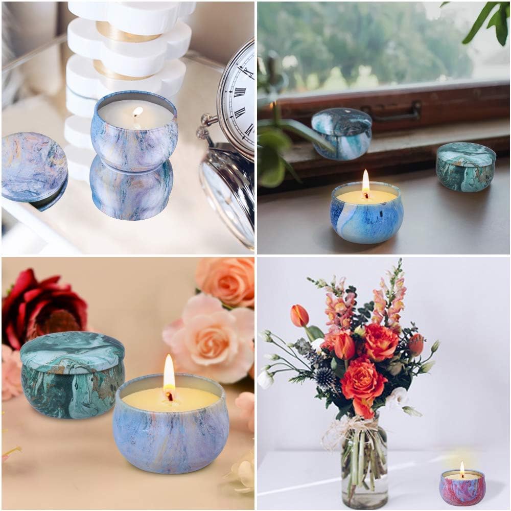 Soy Wax Luxe Metal Scented Candle - View 5