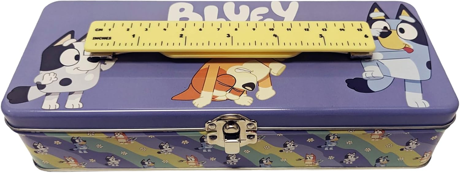 Metal Storage Basket — Bluey