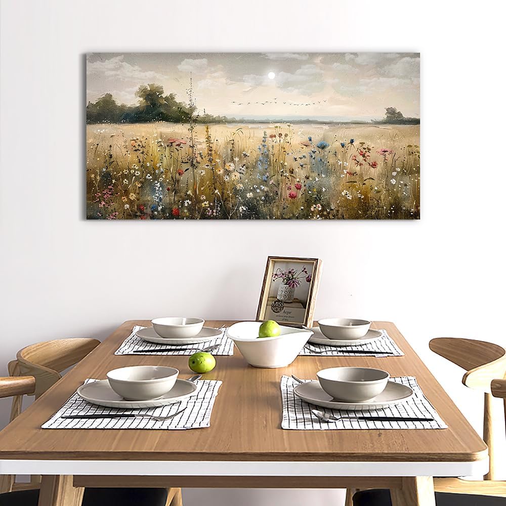 Vintage Farmhouse Blue Wall Decor — 40" - View 4