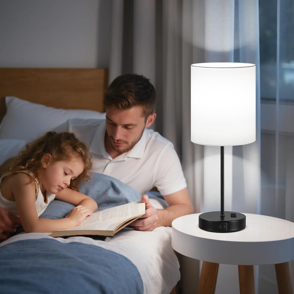 Dimmable Black Table Lamp — Set of 2 - View 6