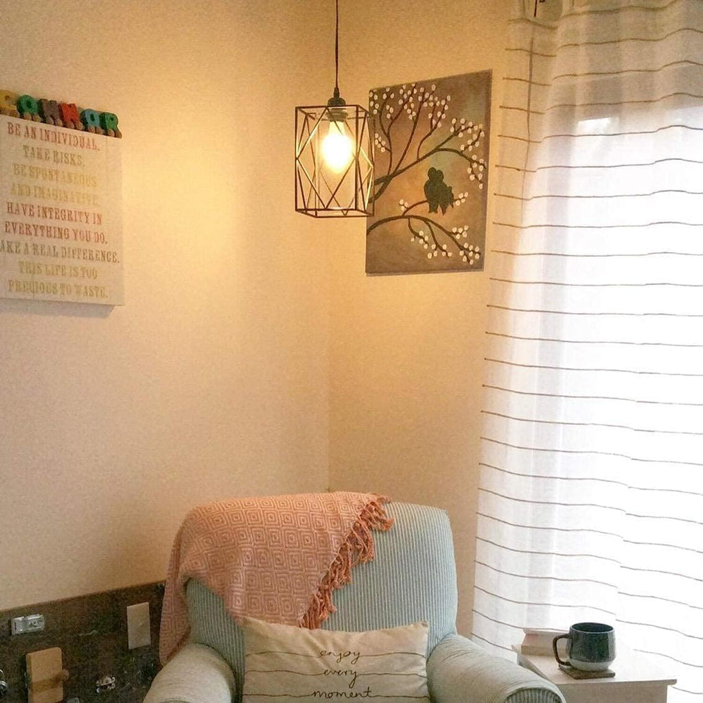 Farmhouse Black Pendant Light - View 7