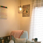 Farmhouse Black Pendant Light - View 7