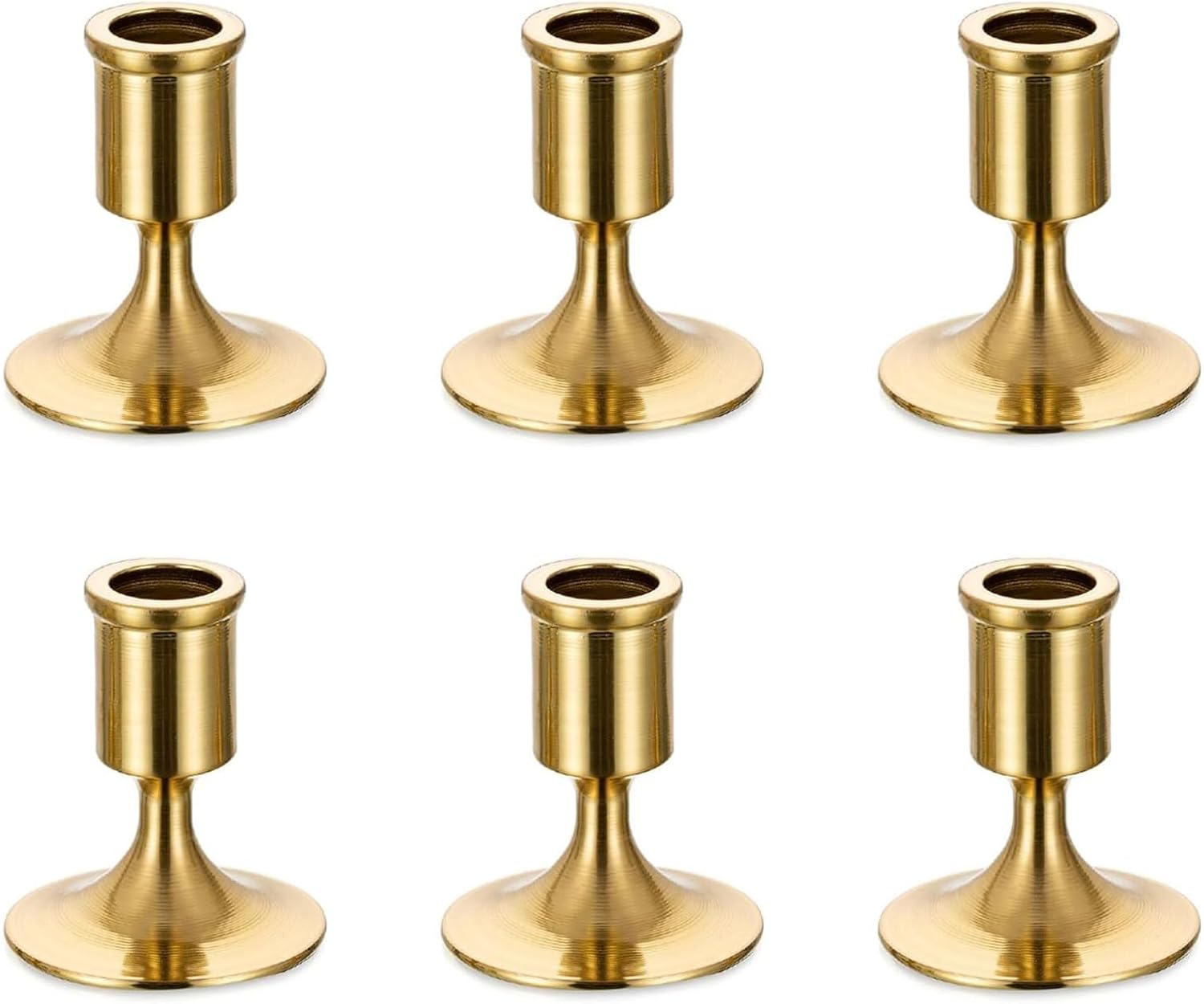 Luxe Gold Candle — 6 pcs