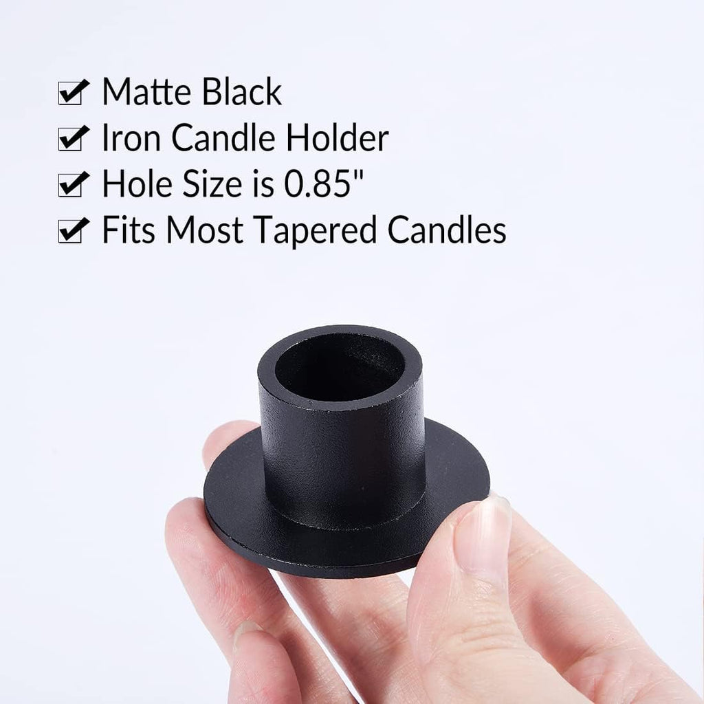 Round Metal Candle - View 3