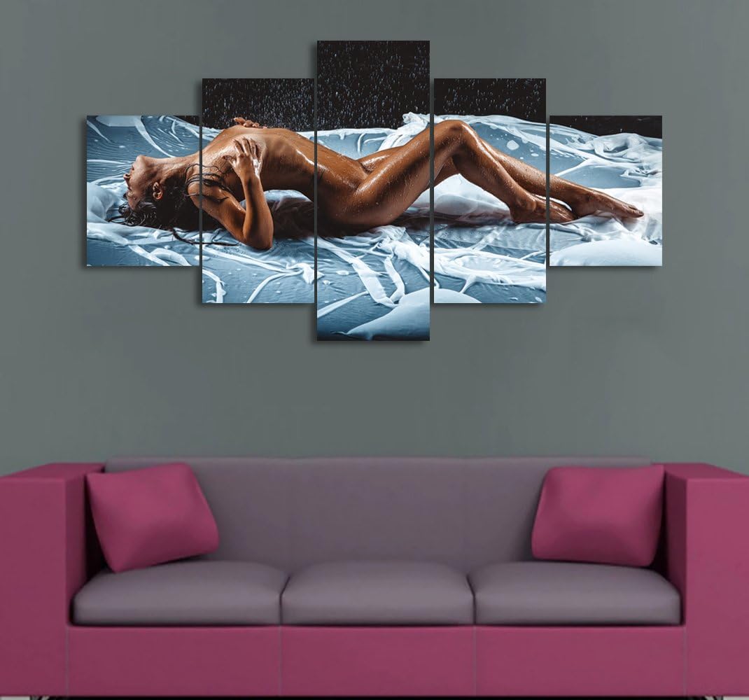 Framed Metal Wall Art — 60" — Artwork-08