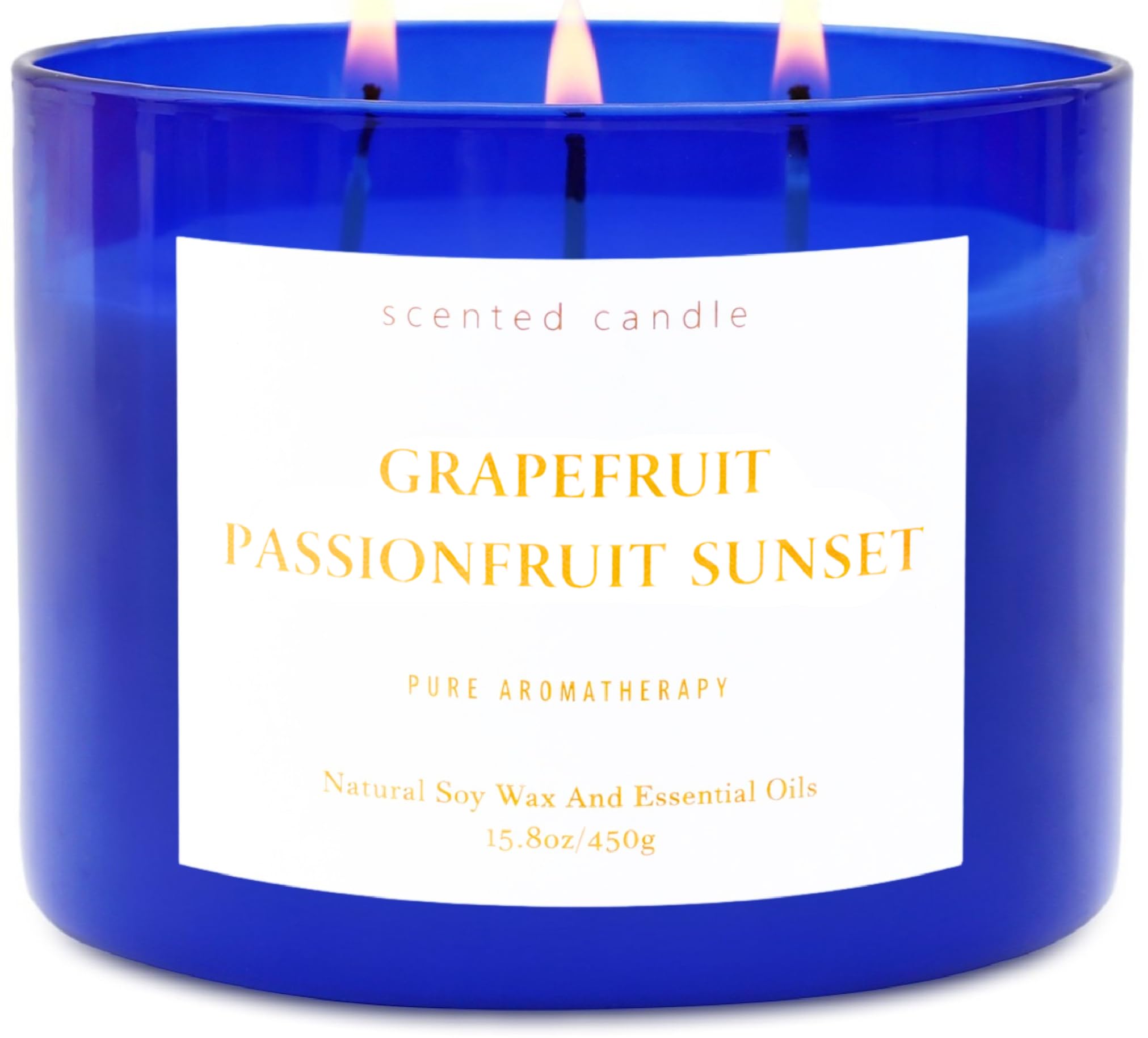 Soy Metal Scented Candle