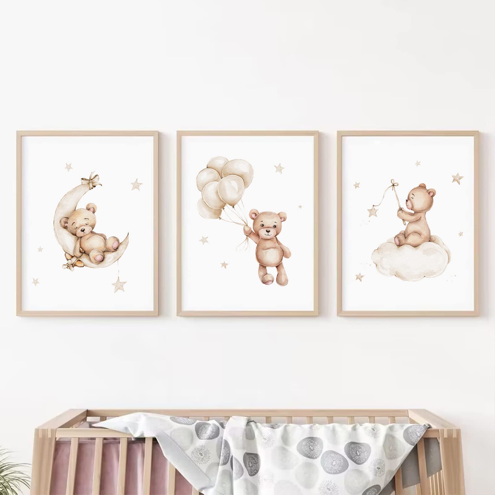 Unframed Pink Canvas Wall Art — 16"