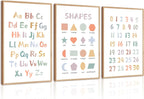 Framed Wood Wall Decor — 24" — 12x16 Inch Unframed