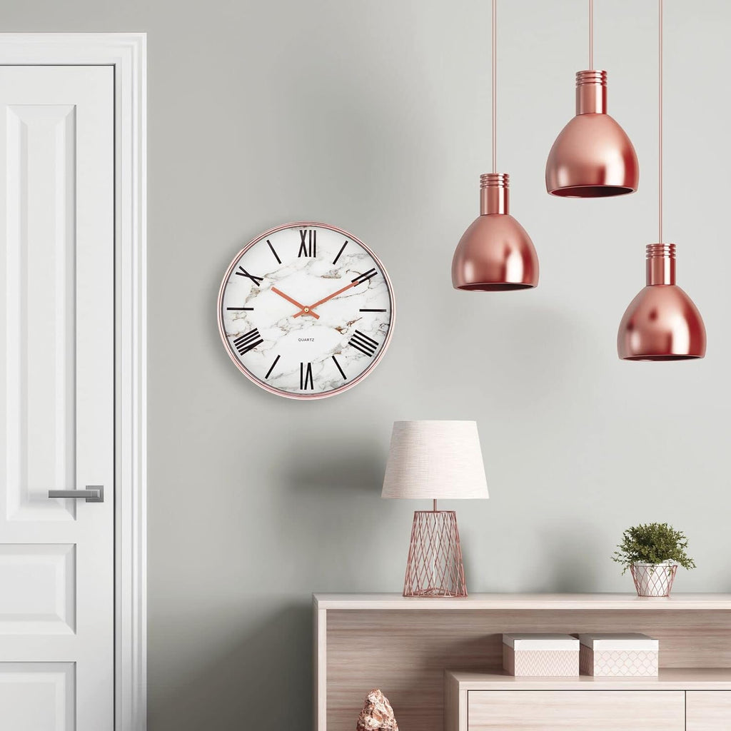 Luxe Glass Wall Clock — 5" - View 2