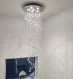 Luxe Metal Chandelier — 20" - View 8