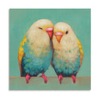 Wrapped Canvas Gold Wall Decor — 12"