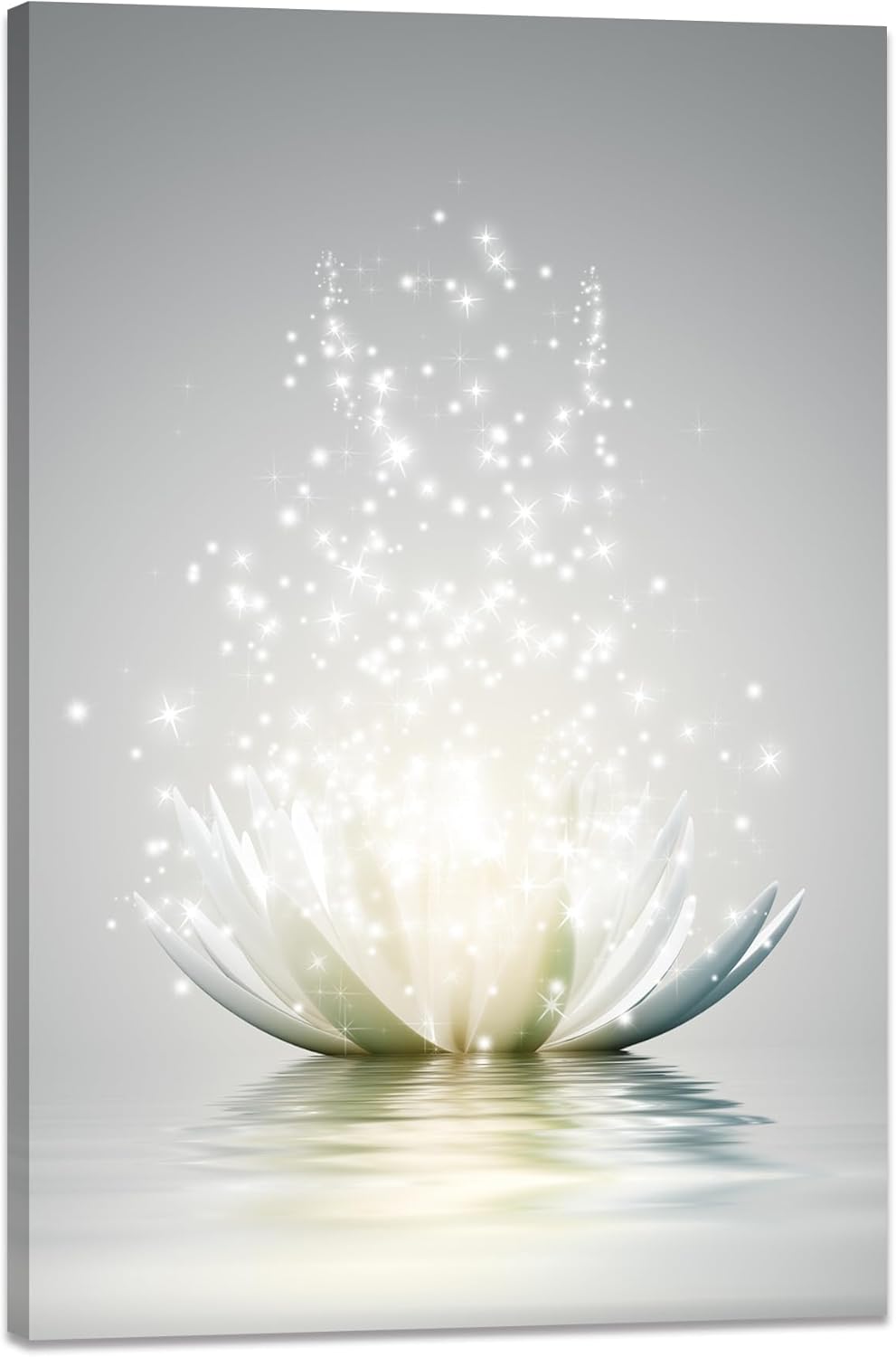 Framed Modern Metal Wall Art — 20" — 12"L x 16"W