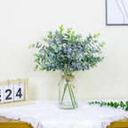 Farmhouse Glass Artificial Plant — 14" - View 2