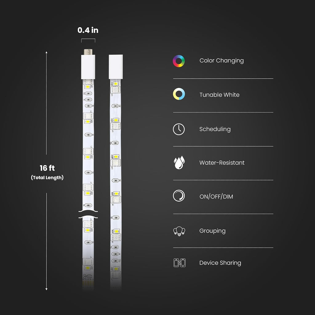 Smart Metal LED Light Strip - View 2