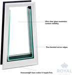 Modern Glass Mirror — 13.5" - View 4