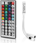RGB Metal LED Strip Lights — 44Key IR LED Controller