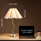 Luxe Black Desk Lamp - View 3