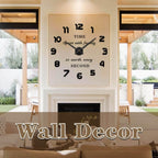 Battery Operated Luxe Black Wall Decor - View 2