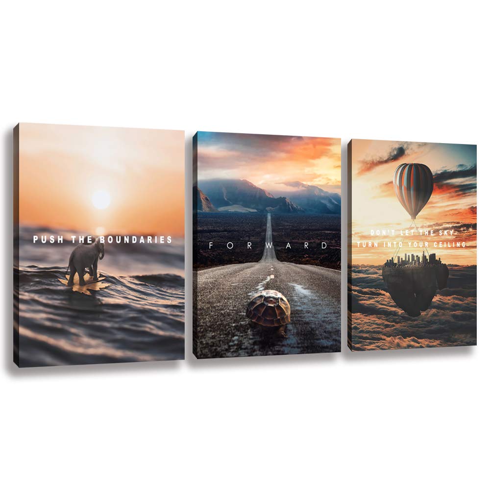 Metal Canvas Wall Art — 16"