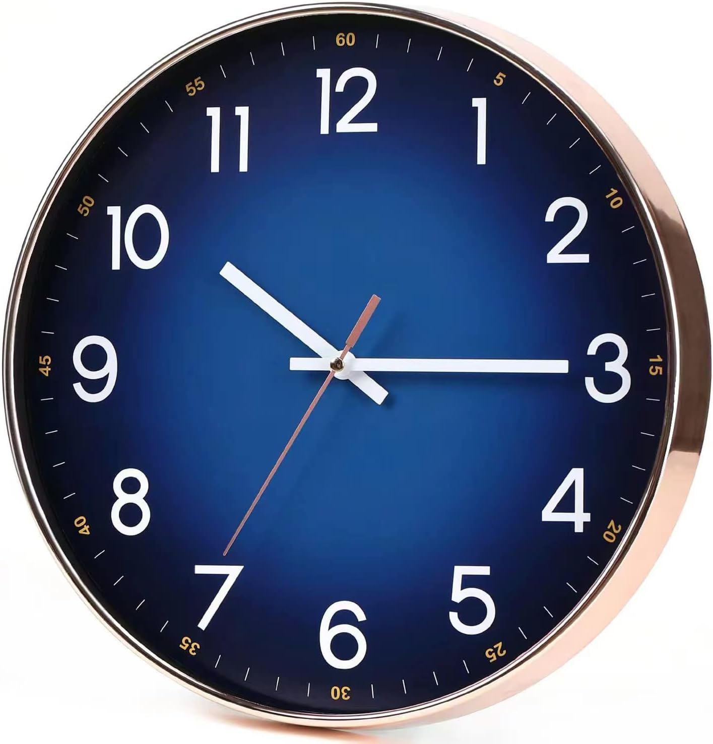 Battery Operated Modern Blue Wall Decor — 12" — Navy Blue