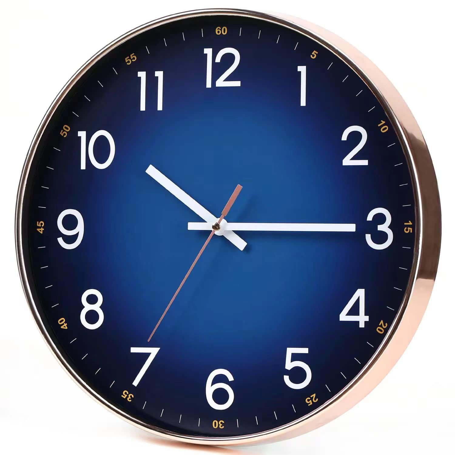 Battery Operated Modern Blue Wall Decor — 12"