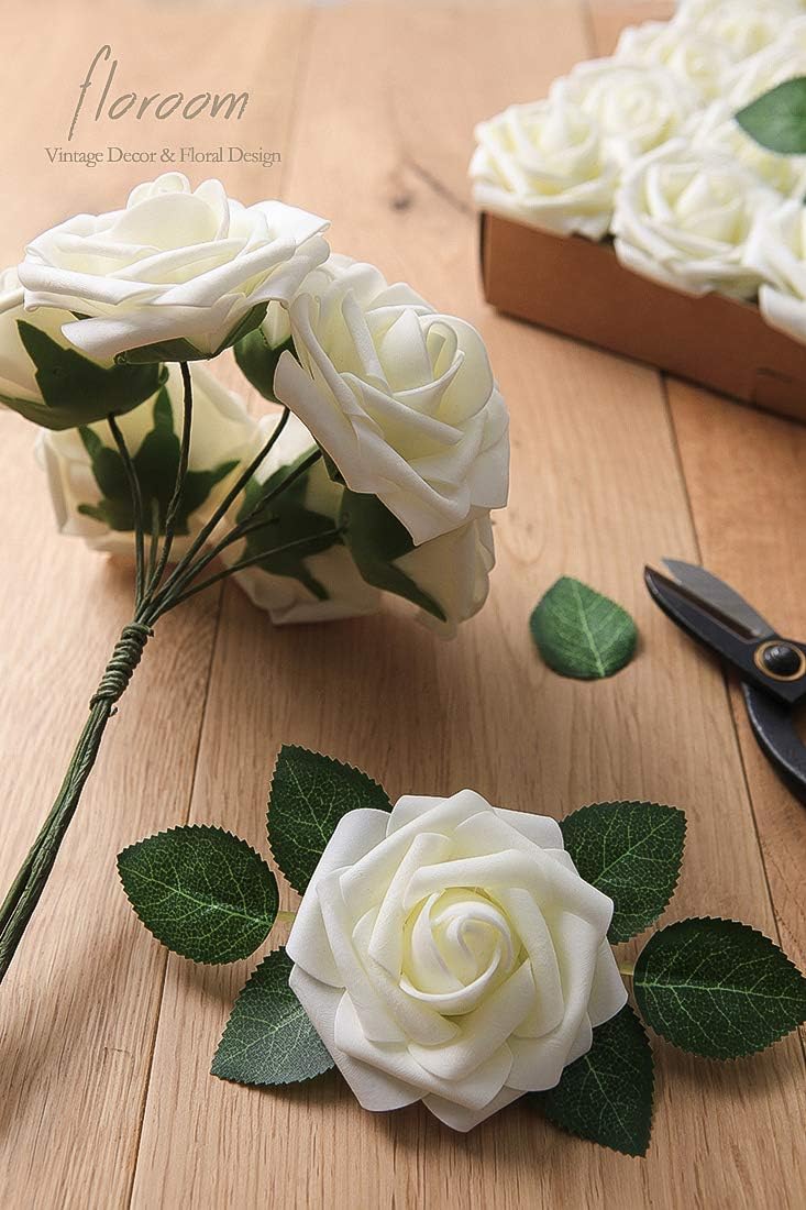 Beige Artificial Flowers - View 6