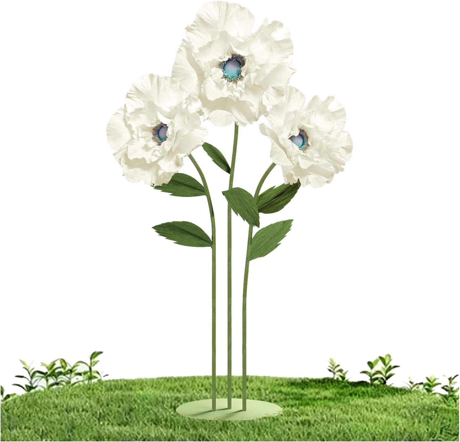 Beige Artificial Plant — Beige Poppy