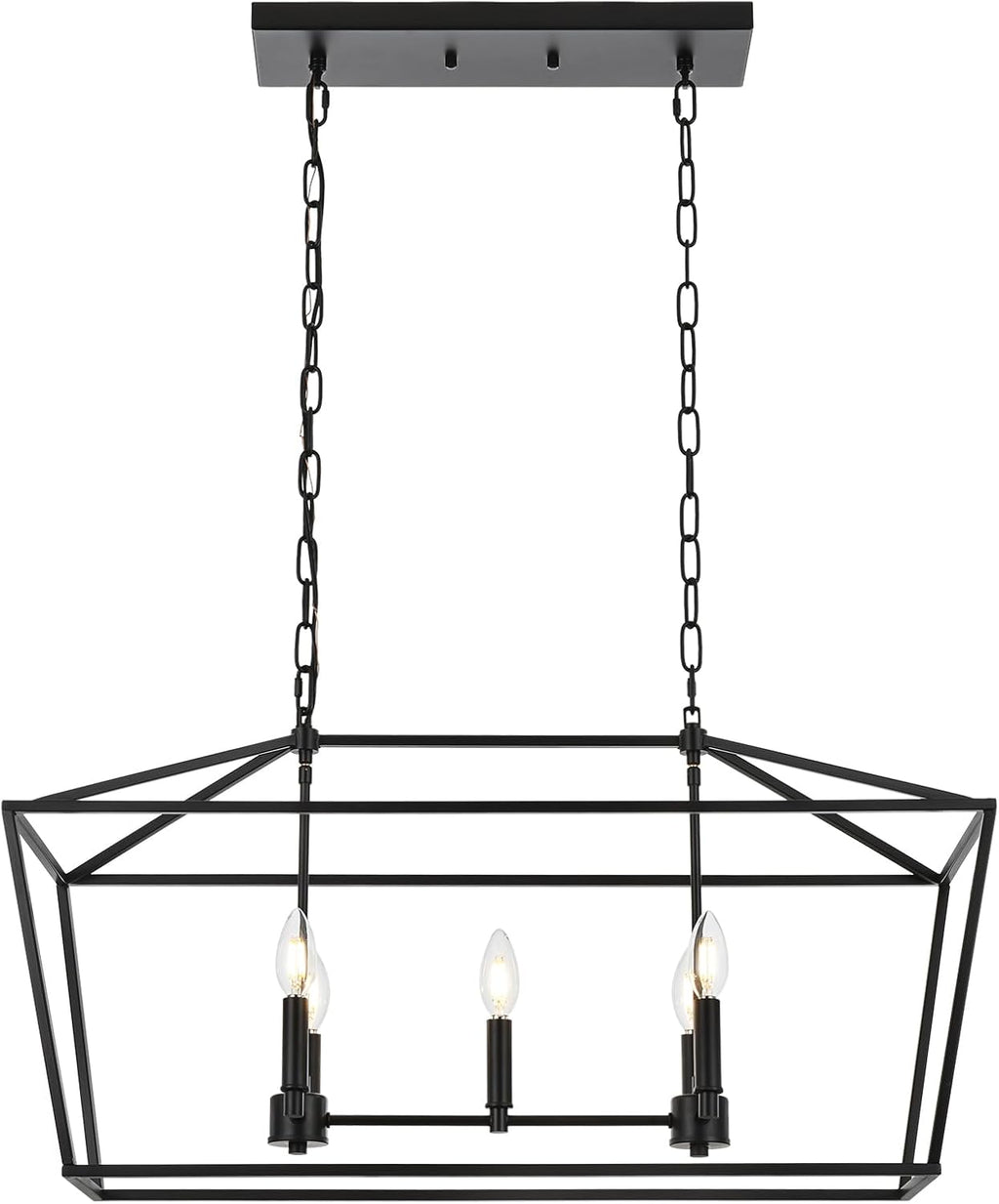 Vintage Farmhouse Metal Candle — 5-Light - View 6