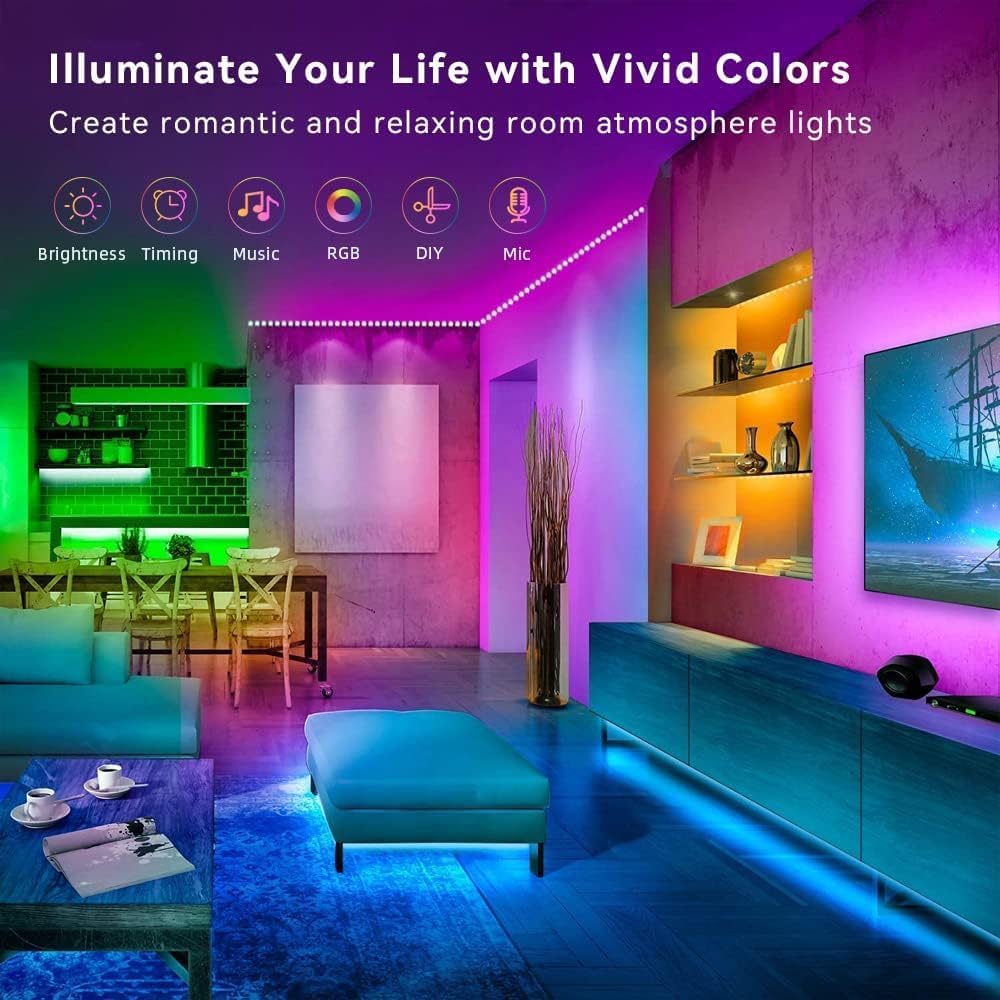 Smart Metal LED Strip Lights - View 4