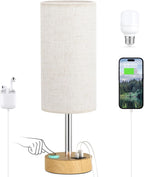 Dimmable Beige Desk Lamp — 14" - View 7