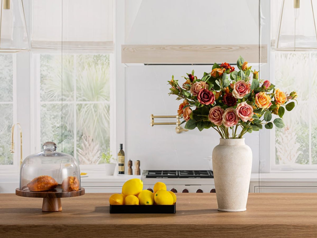 Farmhouse Brown Flower Vase — 11" - View 7
