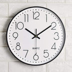 Battery Operated Modern Black Wall Decor — 12" - View 2