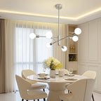 Farmhouse Black Chandelier — 6-Light - View 7