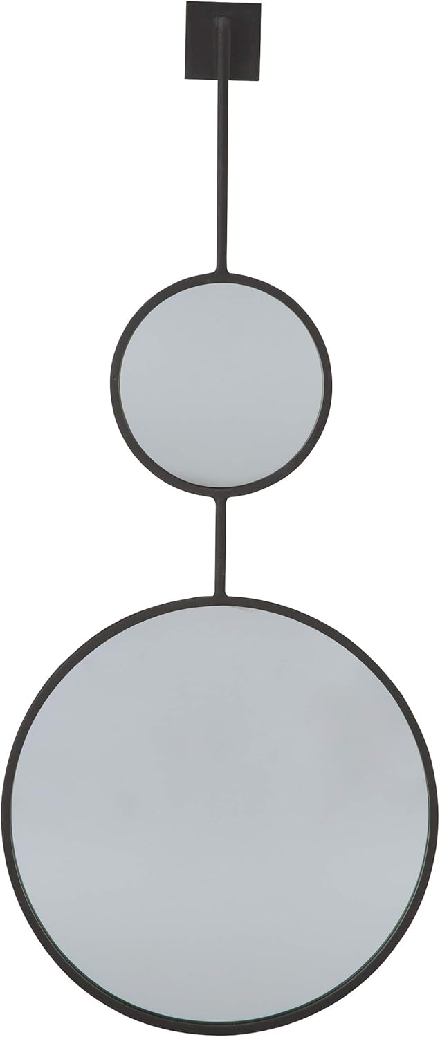Round Modern Glass Mirror - View 5