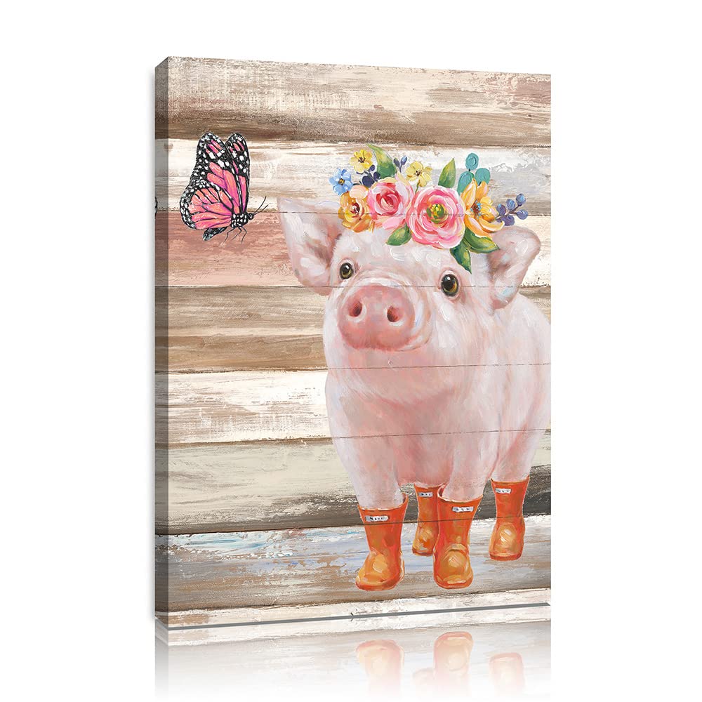 Framed Farmhouse Fabric Wall Decor — 10"