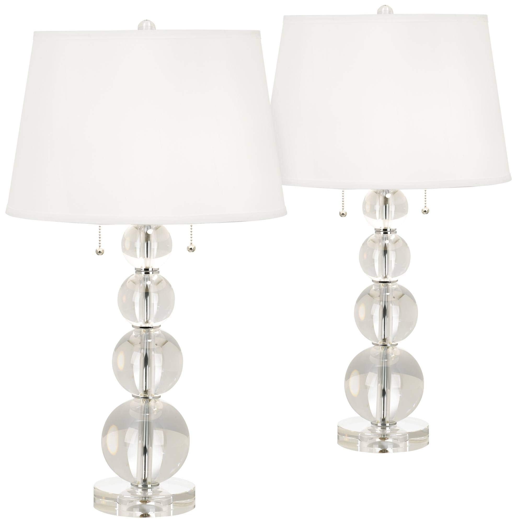 Luxe Glass Table Lamp — 26.5"