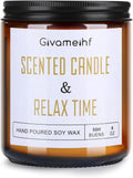 Soy Wax Luxe Black Scented Candle — Black