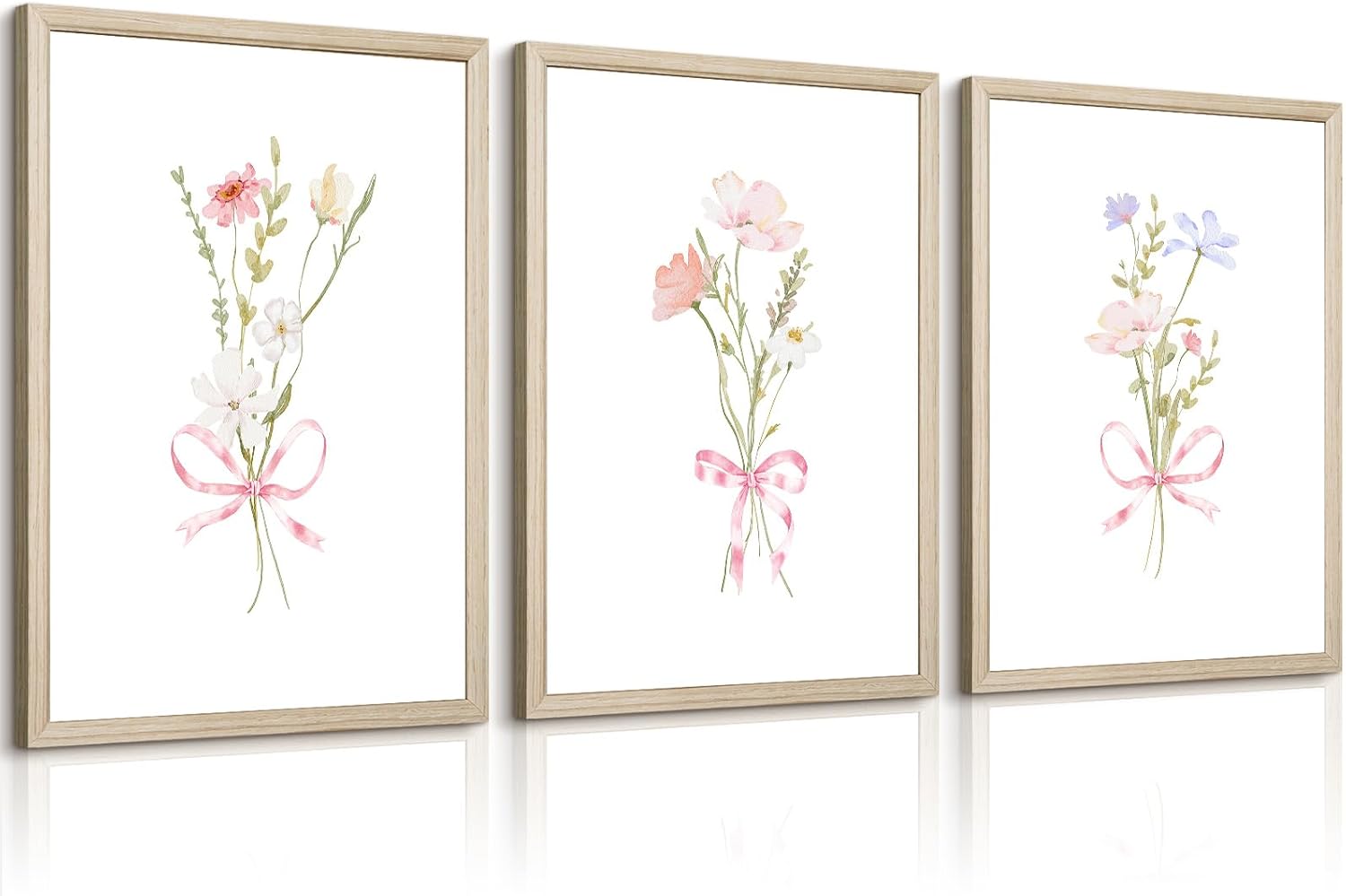 Framed Brown Wall Decor — 12" — 12''x16'' Framed