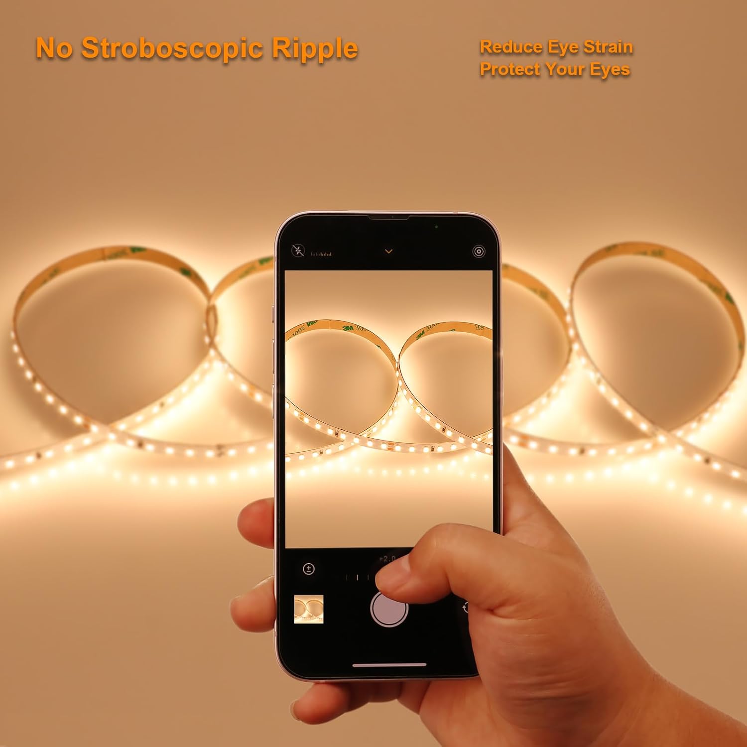 Dimmable Metal LED Strip Lights - View 6