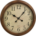 Battery Operated Wood Wall Clock - View 9