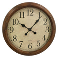 Battery Operated Wood Wall Clock