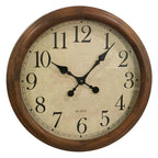 Battery Operated Wood Wall Clock