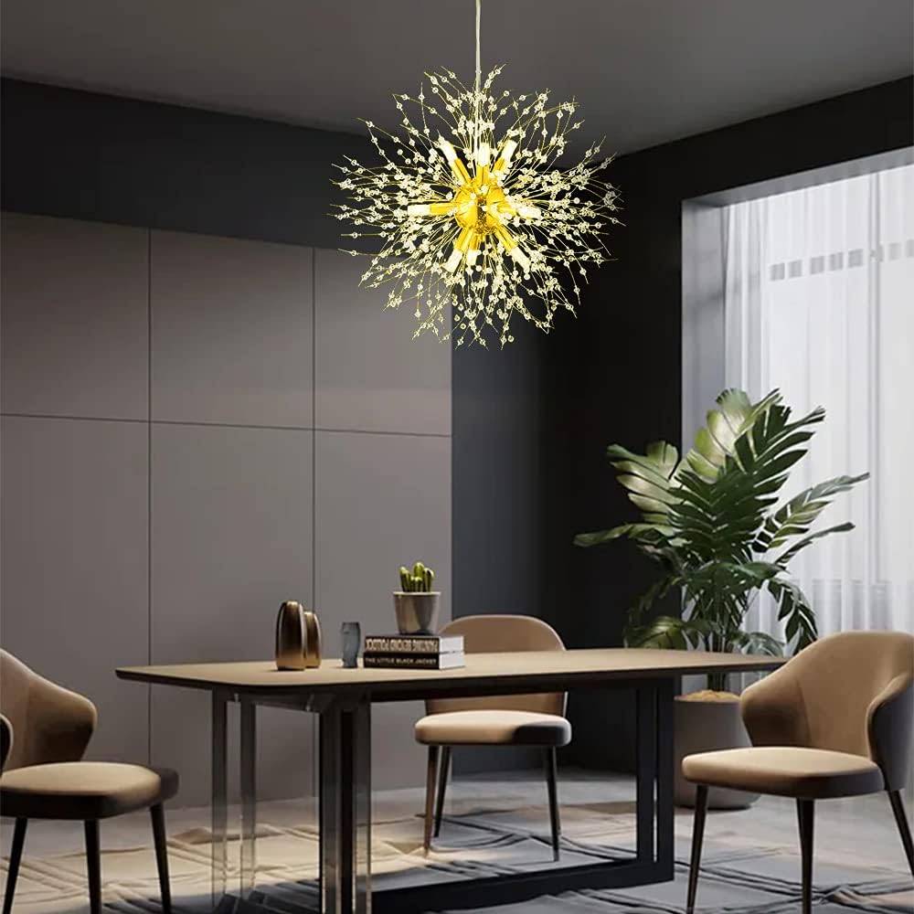 Luxe Gold Chandelier — 9-Light - View 7