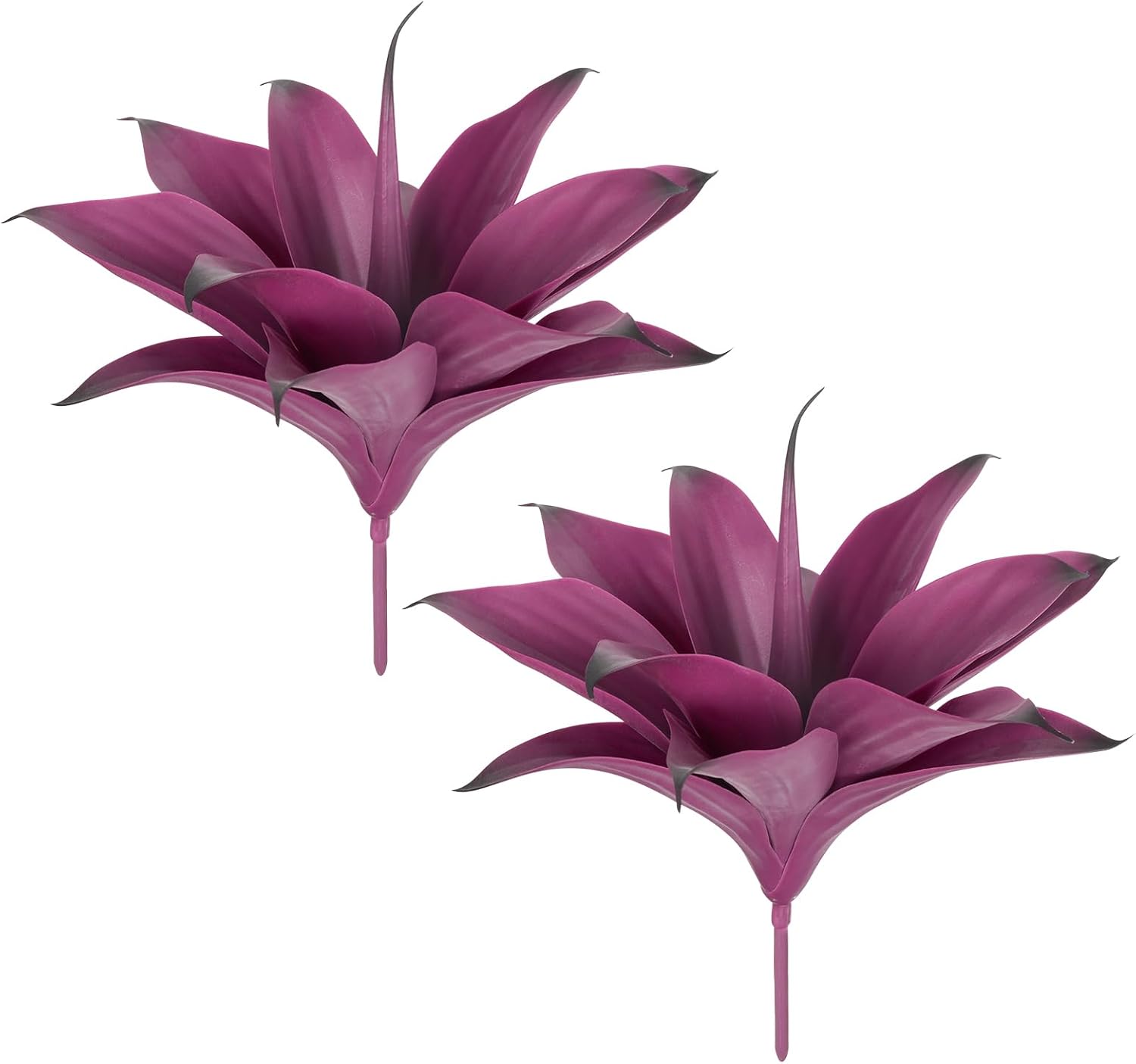 Blue Faux Succulent — 28" — Purple*2