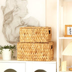 Boho Beige Storage Basket — 13" - View 9