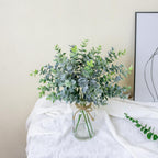 Farmhouse Glass Artificial Plant — 14" - View 3