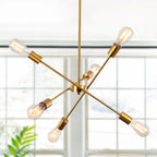 Vintage Luxe Black Chandelier