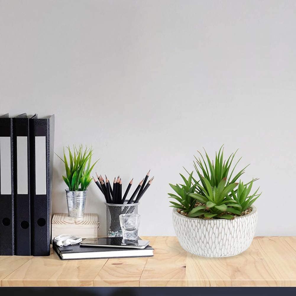 Black Faux Succulent - View 4
